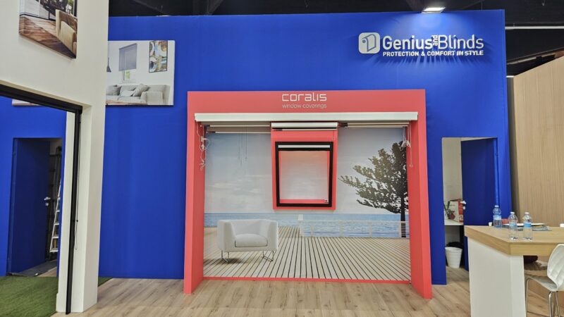 Stand Genius and Blinds – FensterBau 2026 Norimberga