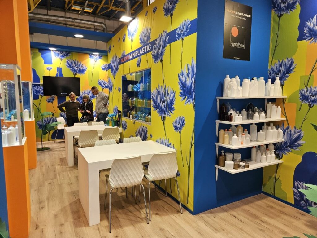 Stand MINIPLASTIC - COSMOPACK 2026 Bologna